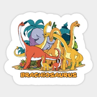 Brachiosaurus Sticker